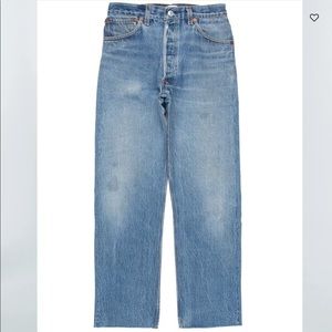 RE/DONE High Rose Stove Pipe